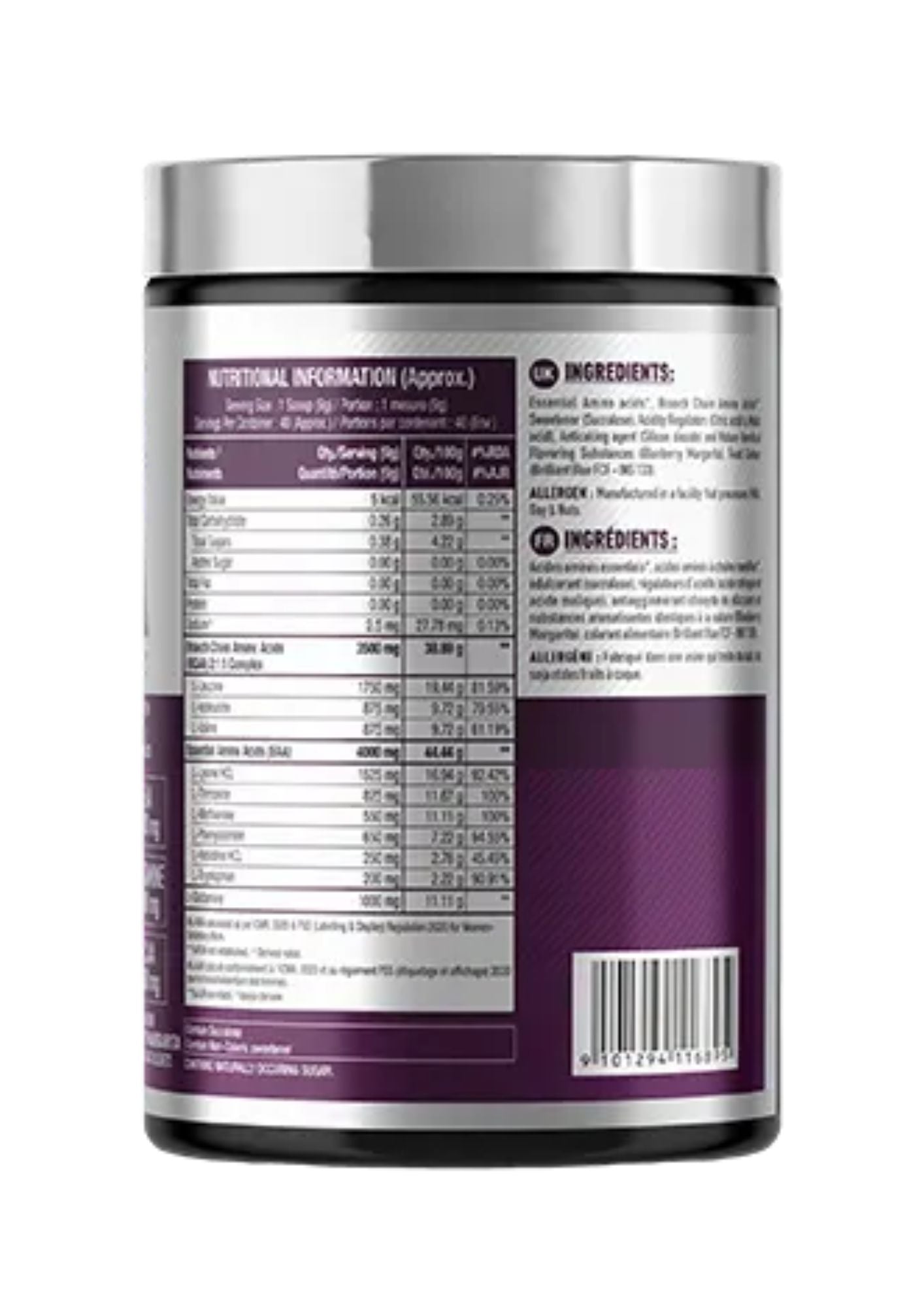 ERIC FAVRE EAA ESSENTIAL AMINO ACID 360 GM 30 SERVING
