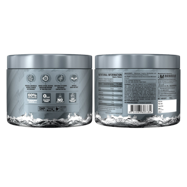 BIG MUSCLE CREATINE 100GM UNFLAVOURED