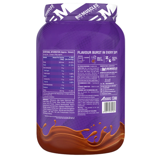 BIG MUSCLES SMART GAINER - CHOCOLATE ECLAIR