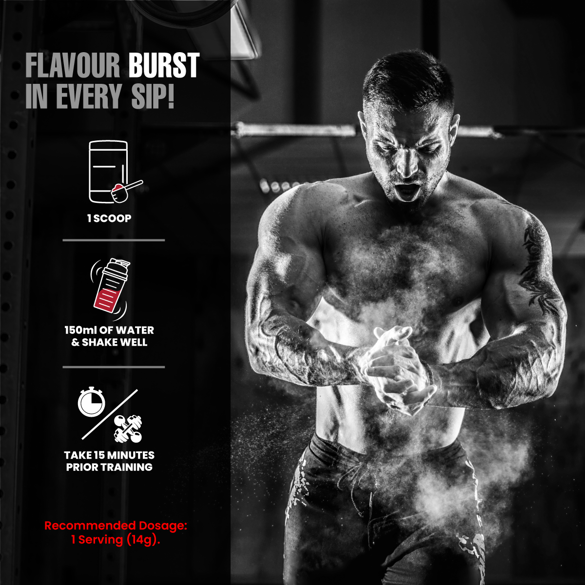 BIG MUSCLE BLACK KARNAGE 30 SER TIGERS BLOOD FLAVOUR