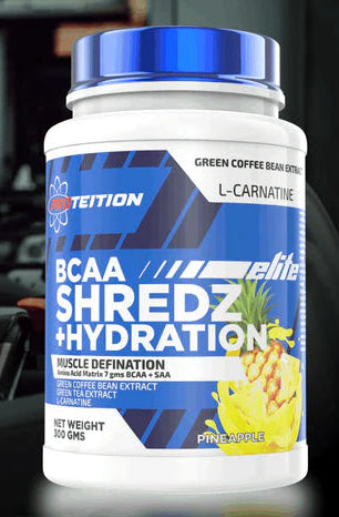 PROTEITION BCAA SHREDZ BCAA Hydration Blue Rasberry Freeze FLAVOUR BUY 1 GET 1 OFFER | 300 GM EACH