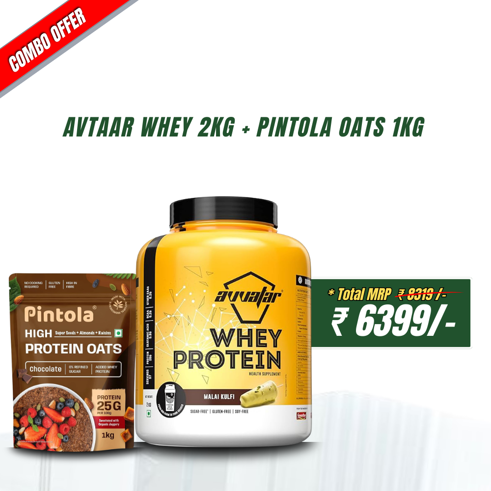 AVTAAR WHEY 2KG | PINTOLA OATS 1KG