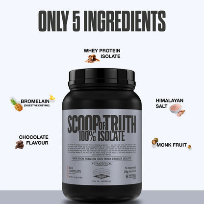 SCOOP OF TRUTH 100 % ISOLATE 4 LBS