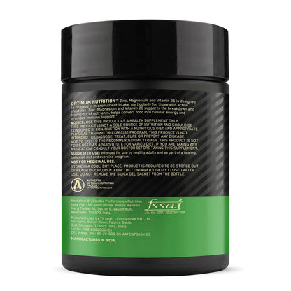 OPTIMUM NUTRITION (ON) ZINC MAGNESIUM ASPARTATE (ZMA) - 60 CAPSULES