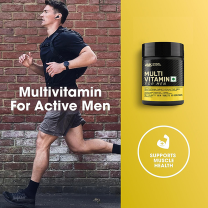 OPTIMUM NUTRITION (ON) MULTIVITAMIN FOR MEN– 60 TABLETS