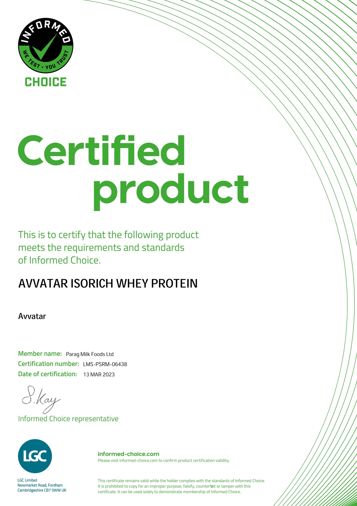 AVVTAR ISORICH 1 KG  CHOCOLATE
