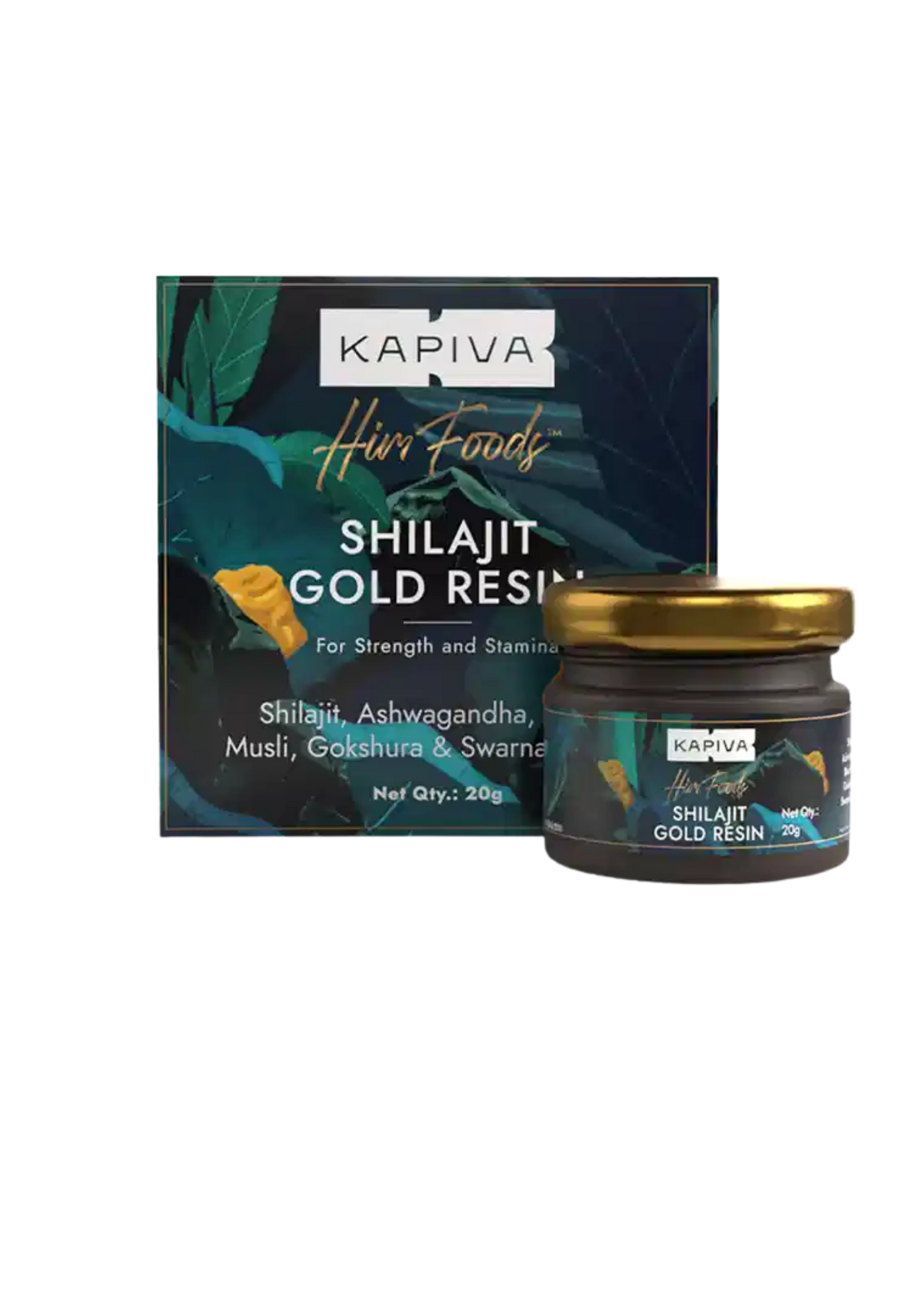 KAPIVA SHILAJIT GOLD RESIN 20 GM