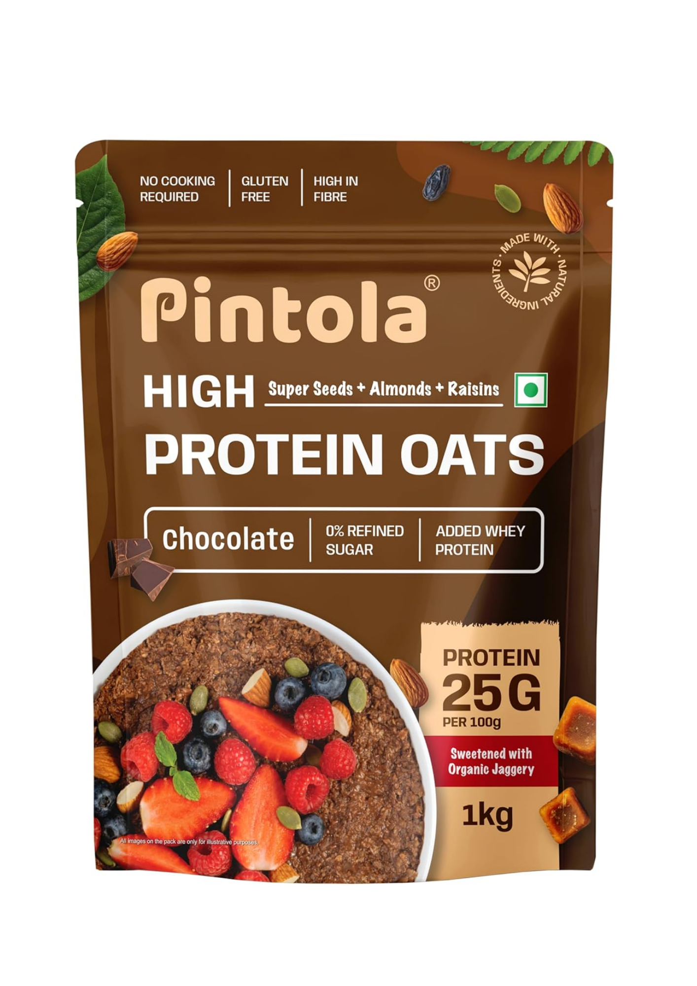 PINTOLA CHOCOLATE OATS 1 KG