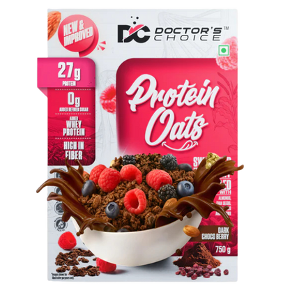 Doctor's Choice  Protein Oats  750 GM CHOCOLATE