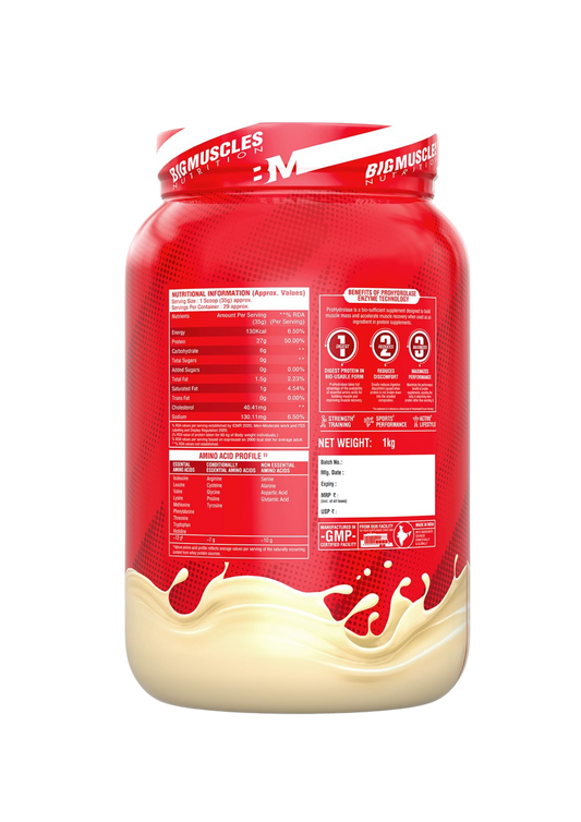 BIG MUSCLE NITRIC WHEY PROTEIN 1 KG