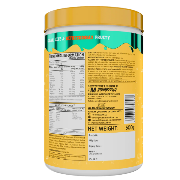 BIG MUSCLE FIZZY WHEY