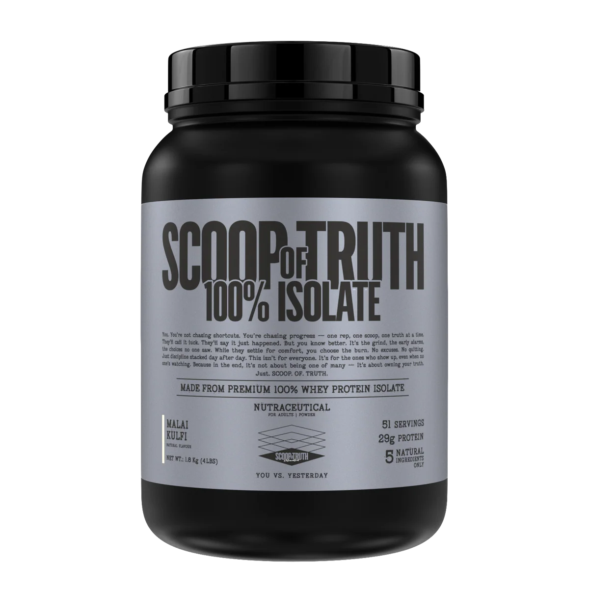 SCOOP OF TRUTH 100 % ISOLATE 4 LBS