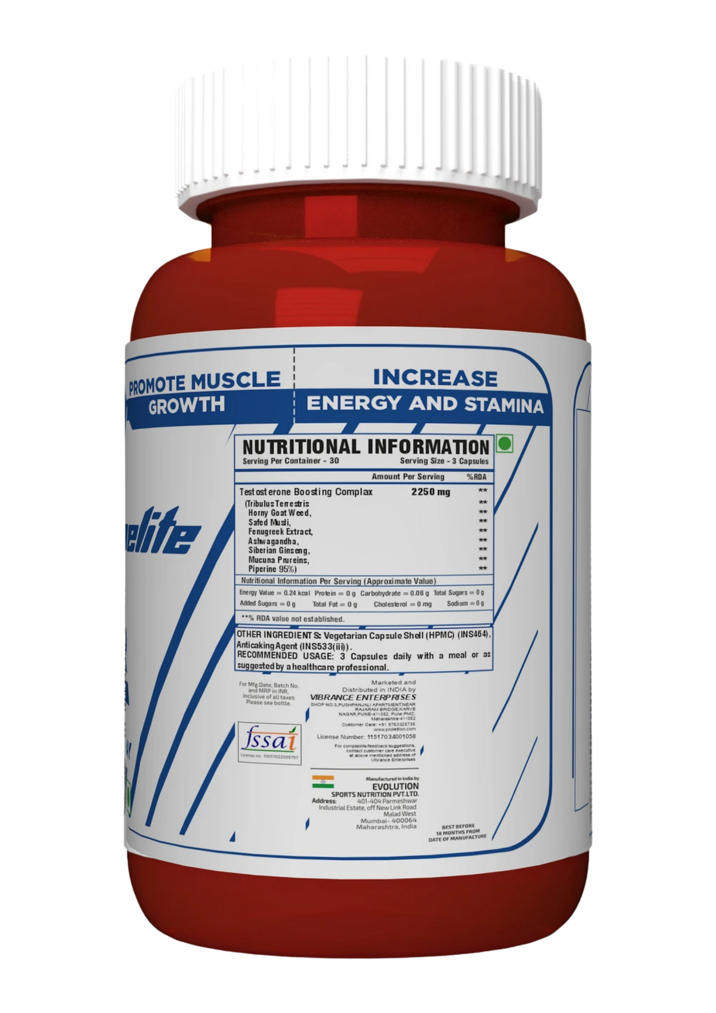 PROTEITION TEST BOOSTER 90 VEGE CAPSULE