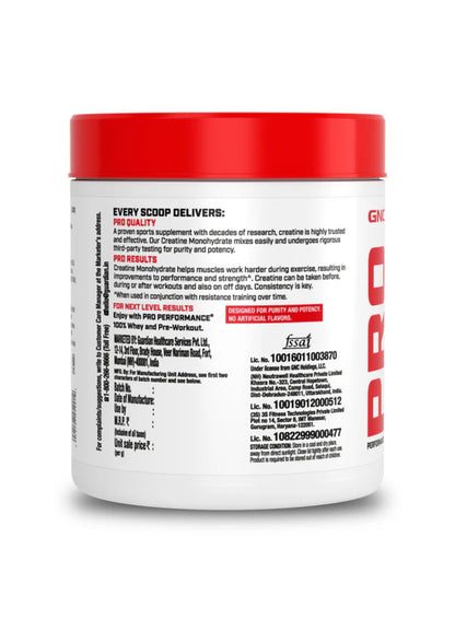 GNC GO PERFOMANCE CREATINE 100 GM