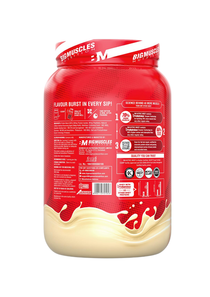 BIG MUSCLE NITRIC WHEY PROTEIN 1 KG