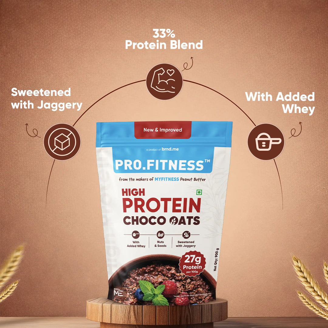 MYFITNESS High Protein Chocolate Oats 900g Pack