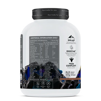 KAPIVA TESTOFUEL  SHILAJIT  WHEY 2 KG CHOCOLATE FLAVOUR