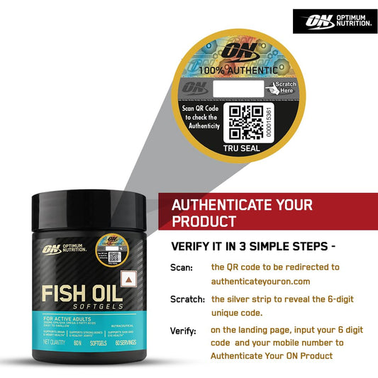 OPTIMUM NUTRITION (ON) FISH OIL - 60
