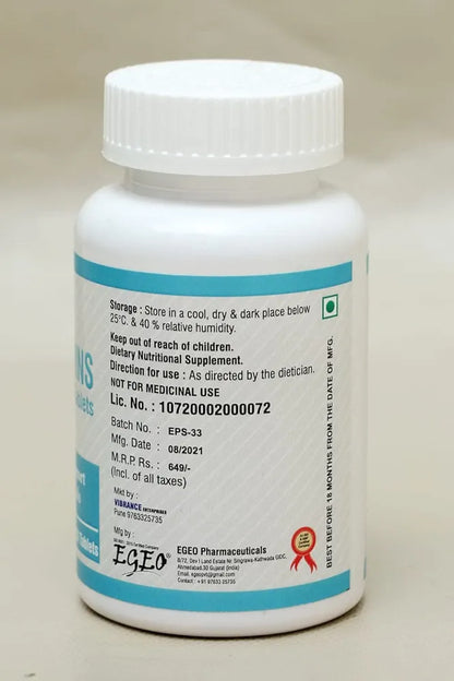PROTEITION MULTIVITAMINE 60 TAB | OMEGA 3 FISH OIL 100 SOFTGELS | HAIR, NAIL SKIN  60 TAB