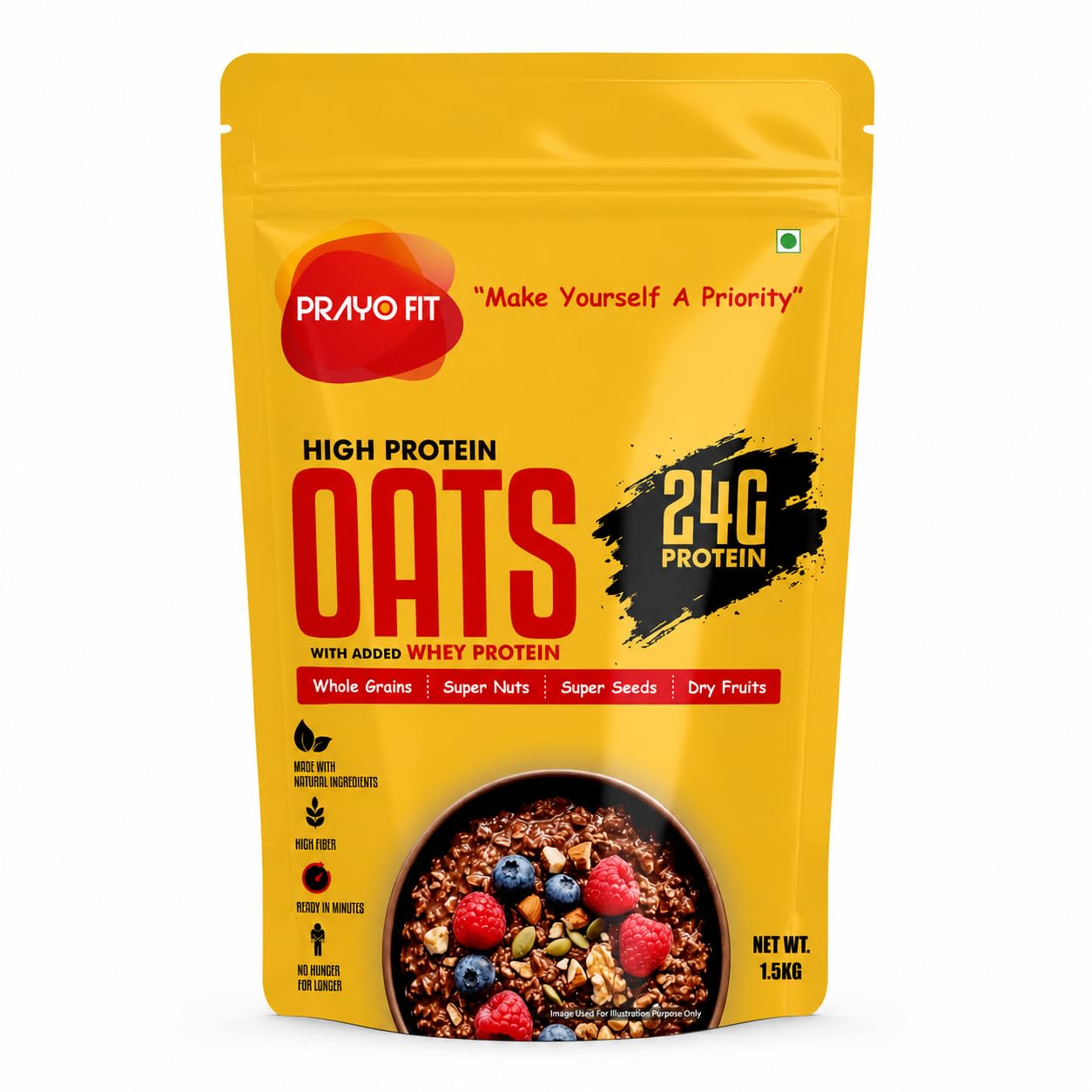 Prayofit Chocolate Oats 1.5 Kg