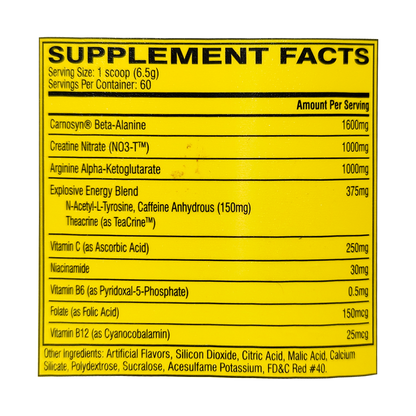CELLUCOR C4 60 PRE WORKOUT ORANGE BURST CREATINE (390 GM)