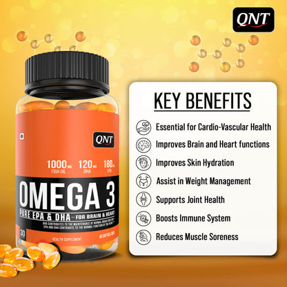 QNT OMEGA 3 60 SOFTGELS