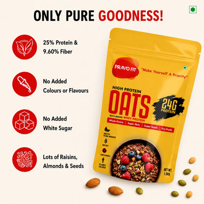 Prayofit Chocolate Oats 1.5 Kg