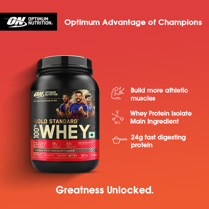 Optimum Nutrition (ON) Gold Standard 100% Whey Protein Powder