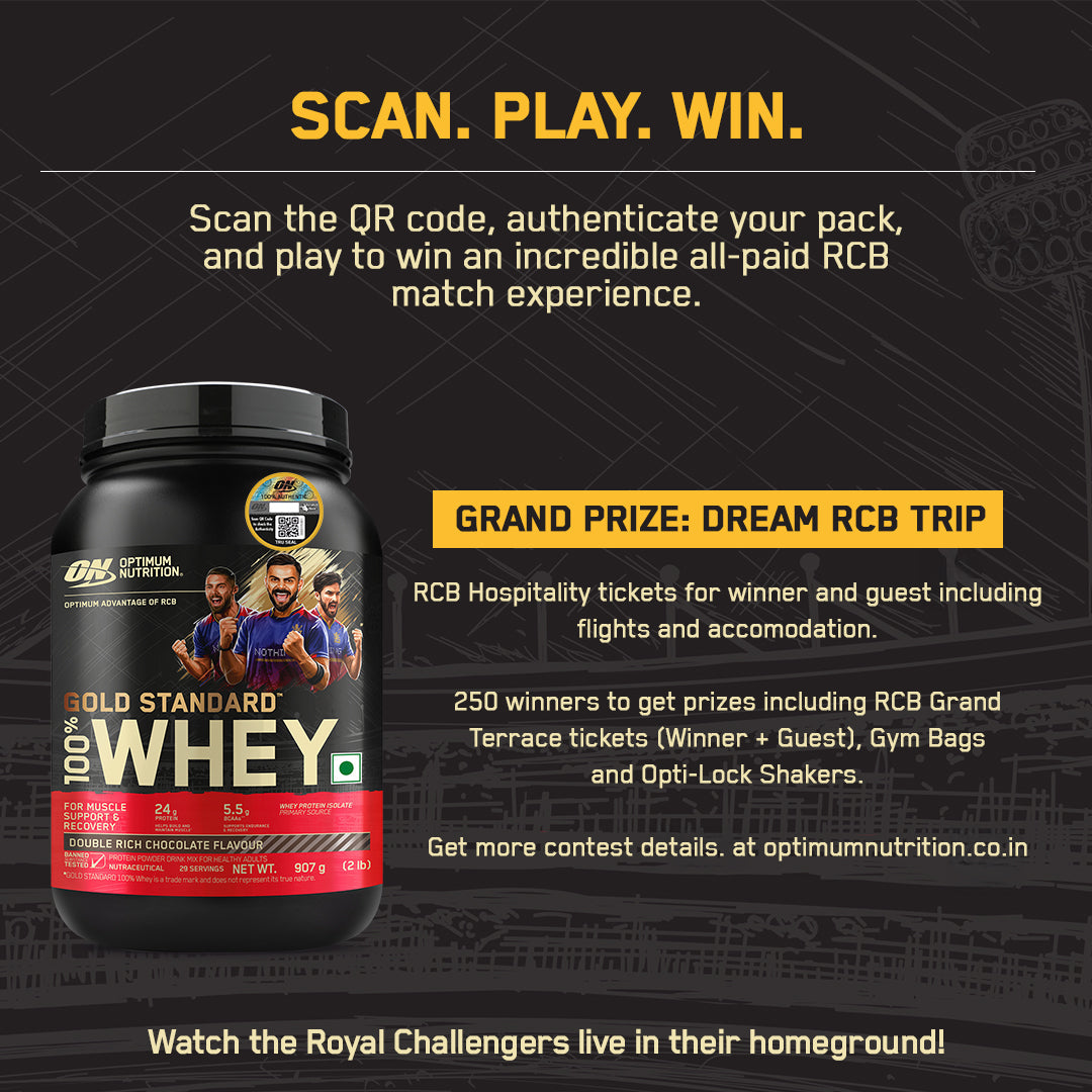 Optimum Nutrition (ON) Gold Standard 100% Whey Protein Powder