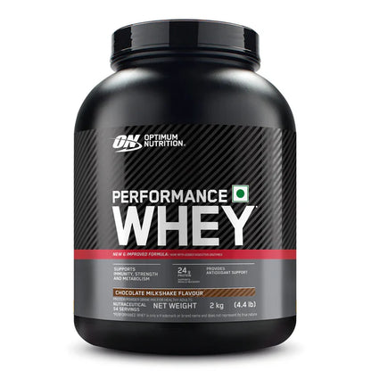 OPTIMUM NUTRITION (ON) WHEY PERFOMANCE 2 KG CHOCOLATE MILKSHAKE FLAVOUR