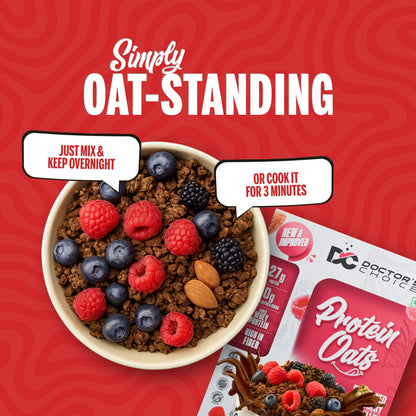 Doctor's Choice  Protein Oats  750 GM CHOCOLATE
