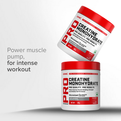 GNC PRO WHEY 4LBS | GNC CREATINE 100GM | SHAKER
