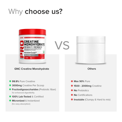 GNC GO PERFOMANCE CREATINE 100 GM