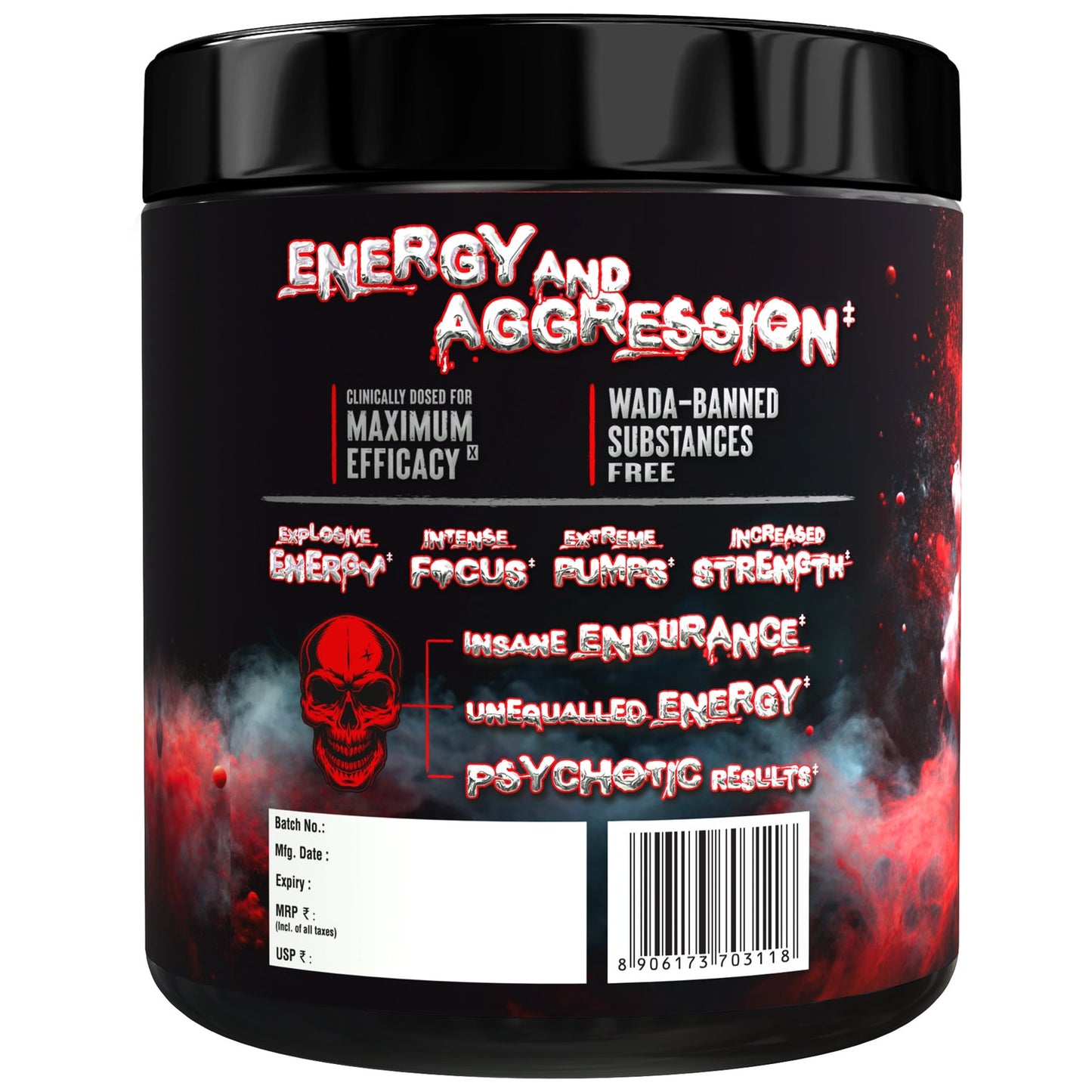 BIG MUSCLES FREAK PRE WORKOUT  180 GM