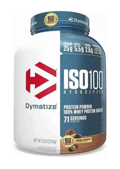 DYMATIZE ISO 100 HYDROLYZED GOURMENT CHOCOLATE 5LBS