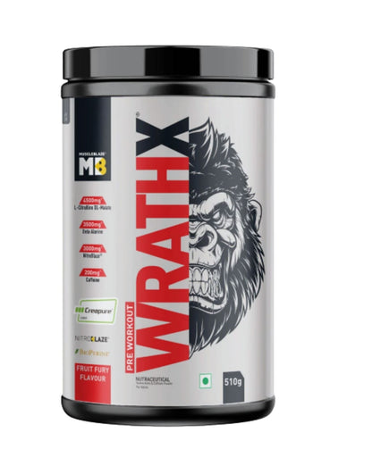 MUSCLEBLAZE PREWORKOUT WrathX 340 GM