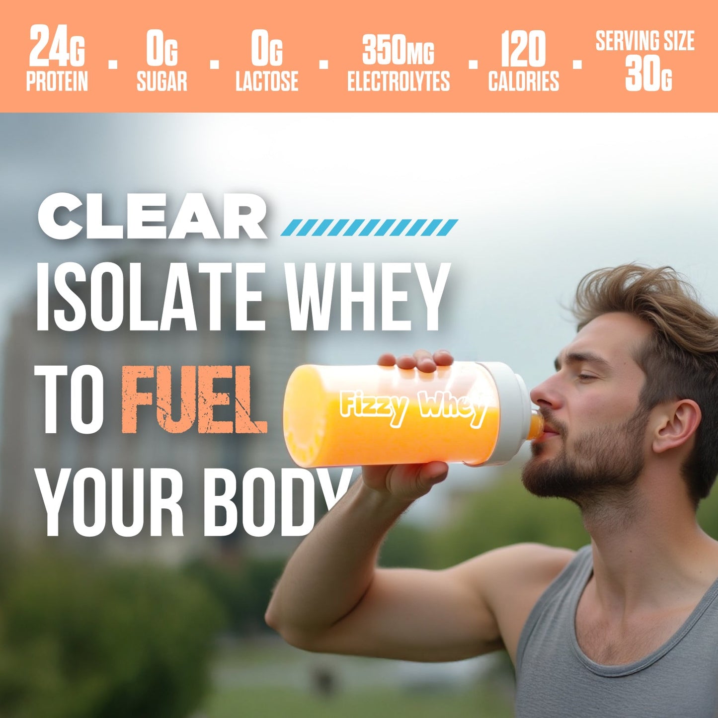 BIG MUSCLE FIZZY WHEY