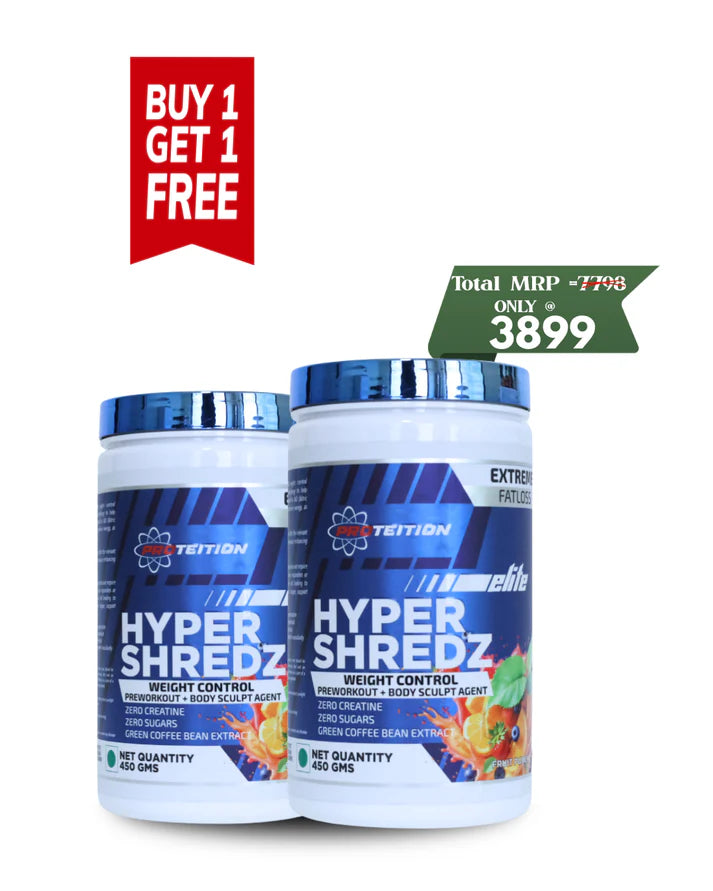 PROTEITION HYPER SHREDZ BUY 1 GET 1 FREE (450 GM EACH)
