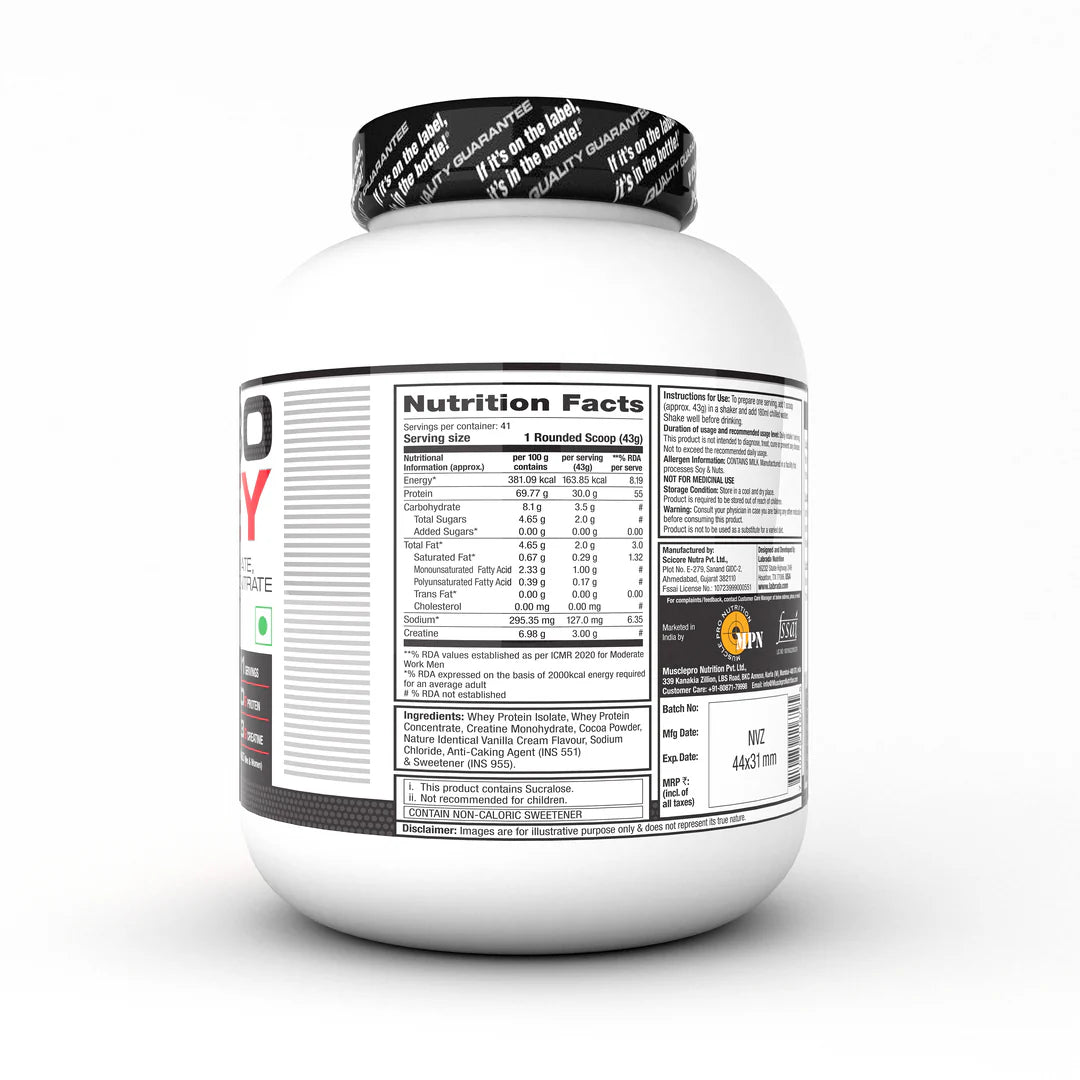 LABARADA TURBO WHEY - ISOLATE CONCENTRATE 1.8 KG