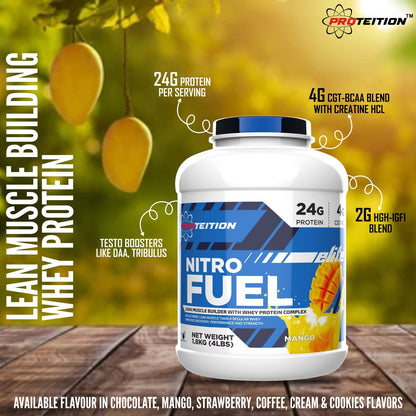 PROTEITION NITRO FUEL - LEAN MUSCLE BUILDING 4 LBS