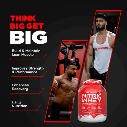 BIG MUSCLE NITRIC WHEY PROTEIN 1 KG