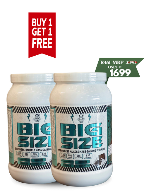 BIGBDDY BIG SIZE 1 KG BUY 1 GET 1