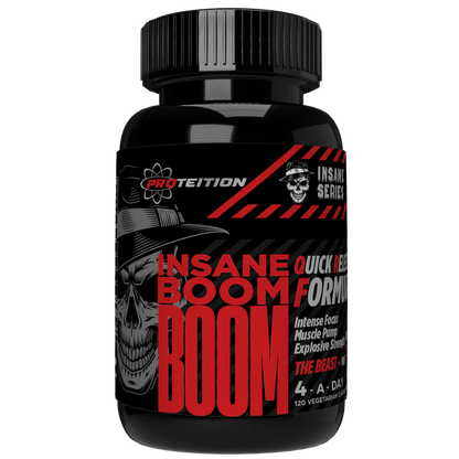 PROTEITION Insane Boom Boom Pre-Workout 120 Capsules