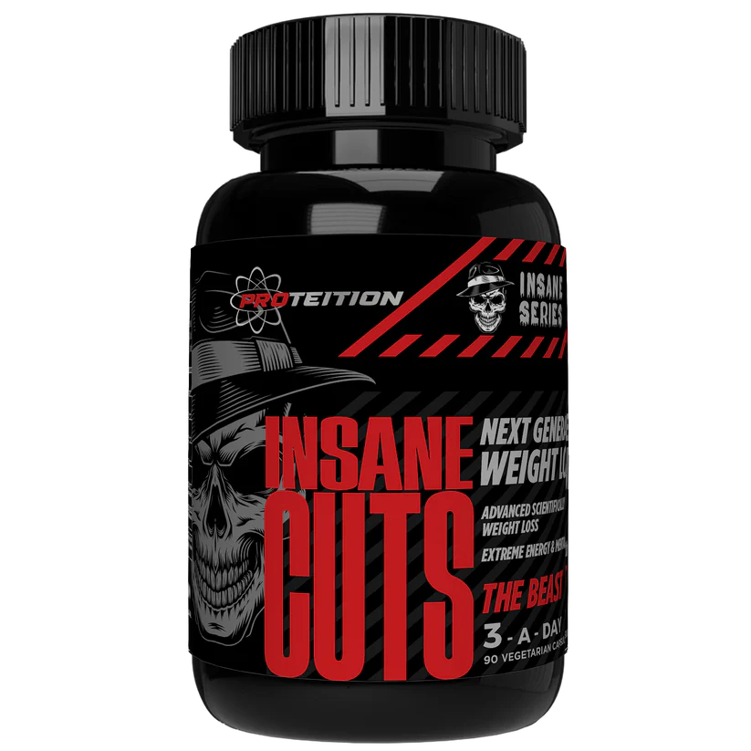 PROTEITION Insane Cuts – Next Gen Weight Loss Formula | 90 Veg Capsules