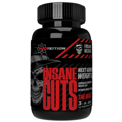 PROTEITION Insane Cuts – Next Gen Weight Loss Formula | 90 Veg Capsules