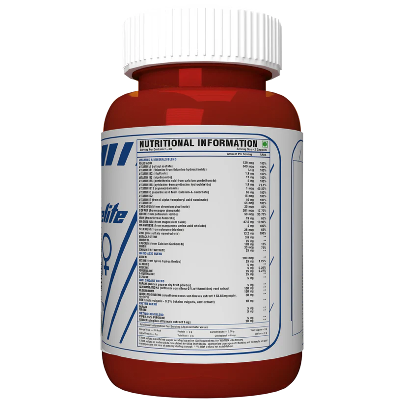 PROTEITION Multi Vit Women – 60 Vegetarian Capsules