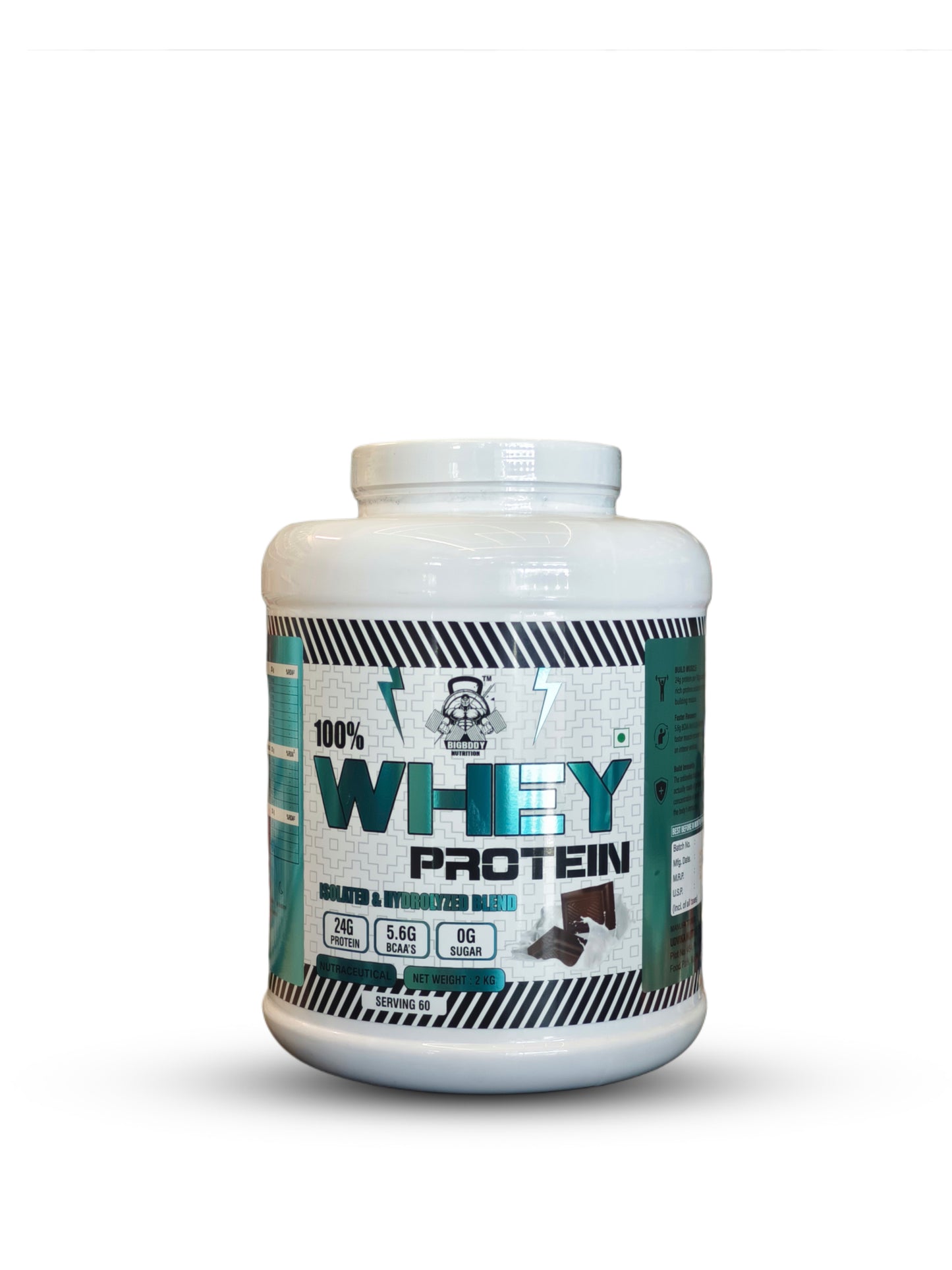 BIGBDDY 100% WHEY PROTEIN CHOCOLATE FLAVOUR