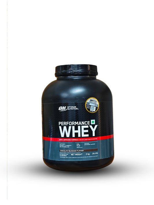 OPTIMUM NUTRITION WHEY PERFOMANCE 2 KG CHOCOLATE MILKSHAKE FLAVOUR