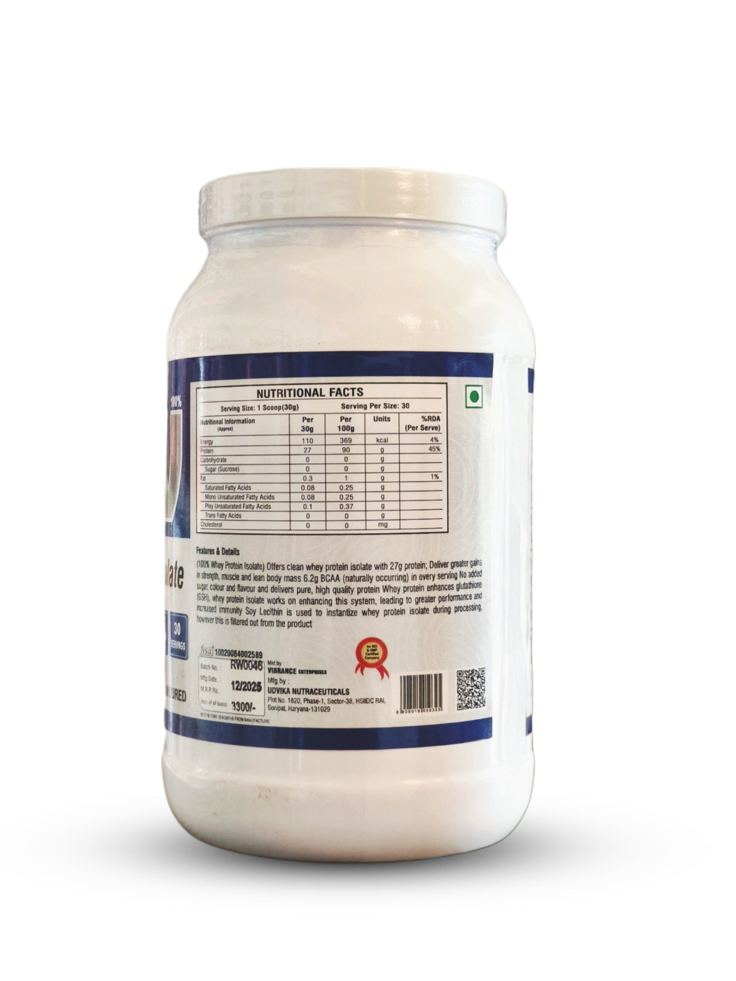 PROTEITION RAW WHEY PROTEIN