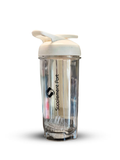 Supplement Port Gym Protein Shaker  Durable Mixing Bottle with Flip Lid (MAY DELIVER ANY COLOR)
